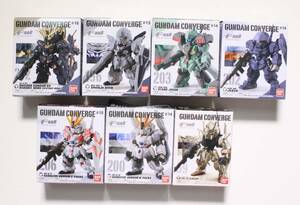 FW GUNDAM CONVERGE バンシー シナンジュスタイン ゾック スタークジェガン 機動戦士ガンダムUC系など 希少 13個セット 開封美品