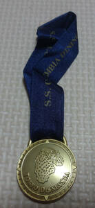 非売品 ディズニー シー　S.S.コロンビア号　ダイニングルーム ワインメダル リボン 青 限定 レア 