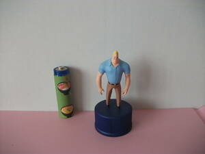 ディズニー Mｒ インクレディブル ミニチュア フィギュア BOB ペプシ ボトルキャップ コレクション 2004 人形 マスコット キャラクター