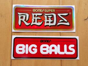 即決 OLD SKATE STICKER POWELL PERALTA BIG BALLS パウエル ペラルタ ステッカー ２枚セット