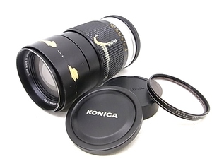 h0931 KONICA HEXANON AR 135mm F3.2 φ55　コニカ　カメラ　レンズ
