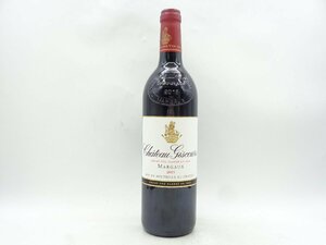 【1円】～Chateau Giscours 2015 MARGAUX シャトー ジスクール マルゴー 赤ワイン Q013870