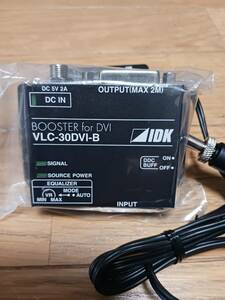 未使用　IDK1 アイ・ディ・ケイ VLC-30DVI-B　DVIケーブル補償器　2個セット