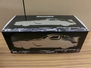 #i12【梱80】 MINICHAMPS PMA Mercedes-Benz SLS AMG Black Series 2013 Limited Edition 1 of 1002 pcs. メルセデス ベンツ ミニカー 1/18