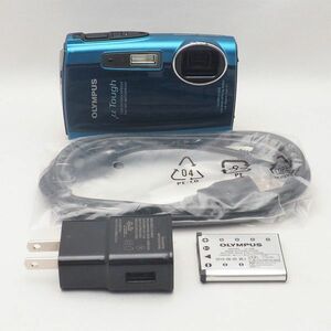 美品 OLYMPUS STYLUS μ TOUGH-3000 ショット数 477 オリンパス 防水 防塵 管16399