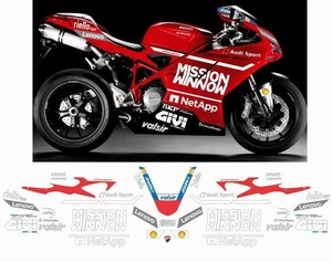 カスタム グラフィック デカール ステッカー 車体用 / ドゥカティ スーパーバイク 848 1098 1198 / モトGP MOTO GP 2019 レプリカ