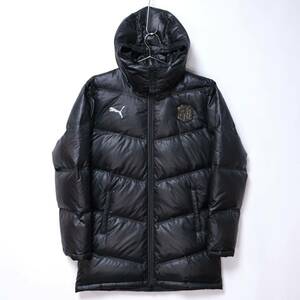 【送料無料】セレッソ大阪/22 PUMA(プーマ) オフィシャル ハーフダウンコート/ダウンジャケット/フード脱着可/Jリーグ/サッカー/Mサイズ