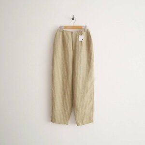 未使用 / ENFOLD エンフォルド / Pinstripe Cropped Trousers トラウザーパンツ 36 / 300DS231-1820 / 2307-1142