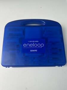い15 eneloop エネループ 繰り返し使える電池 充電器セット N-TGNO112BST ニッケル水素電池 SANYO 単3×6本 単4×４本 スペーサ×4