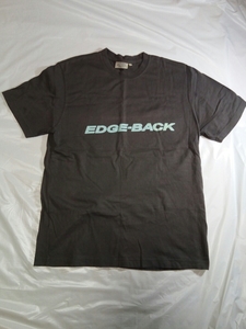 即決☆送料無料☆防水対策発送☆EDGE-BACK☆HILL CROP☆プリント☆Tシャツ☆Lサイズ☆メンズ☆グレー☆トップス☆アメカジ☆綿100%