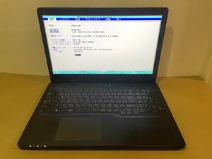 FUJITSU LIFEBOOK AH77/S Core i7-4712HQ 2.3GHz/メモリ8GB/HDDなし/ブルーレイUJ272/15.6インチFHD1920×1080/BIOS起動【ジャンク】