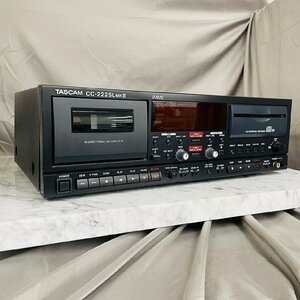 P1826☆【ジャンク】TASCAM CC-222MKII　タスカム　CD/カセットデッキ　②