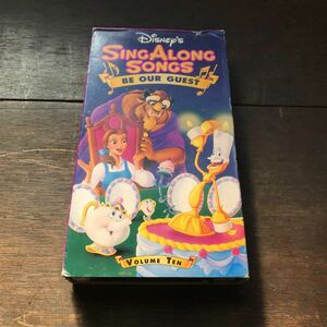 Sing Along Songs ディズニー VHS 美女と野獣 他 輸入版