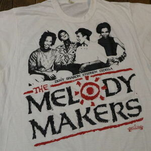 80s USA製 ZIGGY MARLEY THE MELODY MAKERS Tシャツ ScreenStars ジギーマーリー メロディーメーカーズ ボブマーリー レゲエ ヴィンテージ