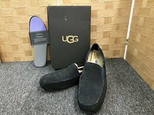 MYG45944相 ★未使用★ UGG UPSHAW スリッポン モカシン 1108189-AZUL-10 サイズ28 直接お渡し歓迎