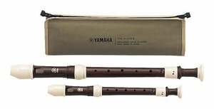 ★YAMAHA YRSA-312BIII バロック式 ソプラノリコーダー アルトリコーダーセット★新品送料込