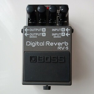 BOSS ボス Digital Reverb デジタルリバーブ RV-5 未使用品