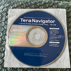 ◎(518-16) BUFFALO Tera Station セットアップユーティリティーTera Navigator for TS-XL,TS-XEL,TS-WXL,TS-RXLシリーズ Ver.1.60 中古