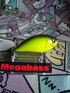 Megabass Z-CRANK21 Jr IL LIME CHART BROWN メガバス Zクランク21