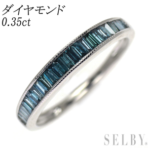 K18WG ダイヤモンド リング 0.35ct 出品2週目 SELBY