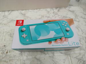 ☆ Nintendo Switch Lite ニンテンドースイッチ ライト 本体 HDH-S-BAZAA ターコイズ 未開封保管品 1円スタート ☆