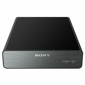 ソニー TV録画用 据え置き型外付けHDD(2TB) ブラック 縦置き・横置き自由なアルミパネル付 HD-U2