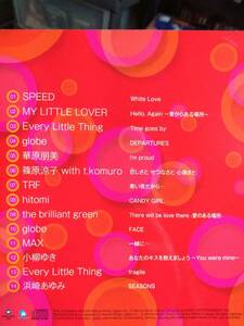 邦楽オムニバス☆Lovely☆全14曲。スピード、華原朋美、篠原涼子、MAX、TRF、小柳ゆき等。送料180円か370円（追跡番号あり）