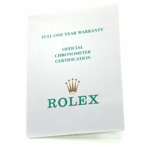 ロレックス ROLEX 169622 保証書 _1.5-6