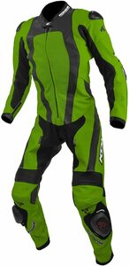  コミネ(KOMINE) S-54 レザースーツ 02-054 Lime Green XLサイズ 定価143,000円