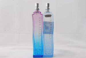 AQUA SAVON アクア シャボン きらめくモーニングフレッシュの香り/ウォータリーシャンプーの香り オードトワレ 80ml 香水 2本セット 蓋無し