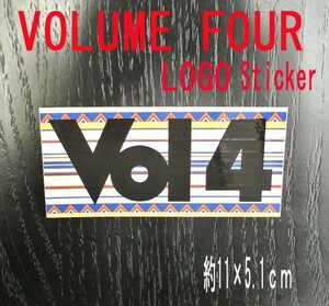 値下げしました！VOL4/VOLUME FOUR/ボリュームフォー SEYMOUR STICKER/ステッカー シール スケボー