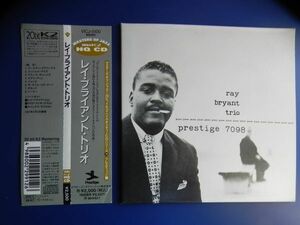 ■紙ジャケ20bitK2 HQ CD 【 Japan/PRESTIGE】レイ・ブライアントRay Bryant Trio/ Piano Piano Piano Piano...e★VICJ-5100/1994◆帯