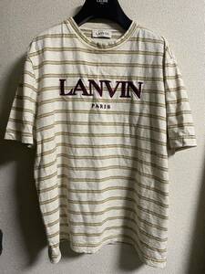 ランバン ロゴ刺繍tシャツ lanvin paris ss aw galley dept. ギャラリーデプト