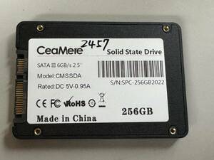 CeaMere SSD 256GB 【動作確認済み】2457