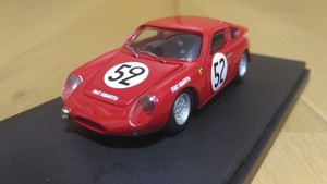 即決　PINKO　アバルト　700S　ABARTH　1962　LM　ルマン　＃52　フィアット　FIAT　1/43　絶版　レア