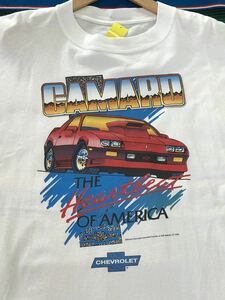 CAMARO Chevrolet Racing Tシャツ カマロ　サード　USA アメリカ　シボレー　ビンテージ　世田谷ベース　企業　カンパニー　古着　アメカジ