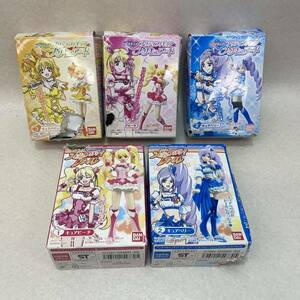 H3070★中古未使用品★内袋未開封品★プリキュア　プリティフィギュア　プリキュアート　3種、フレッシュプリキュア　ボール　2種　BANDAI 