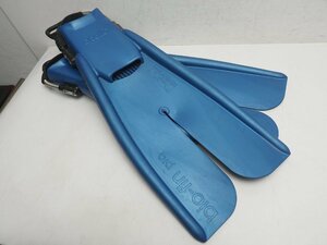 USED apollo アポロ bio-fin pro バイオフィン プロ SP ブルー スプリングストラップ サイズ:M ランク:A ダイビング関連用品[N56640]