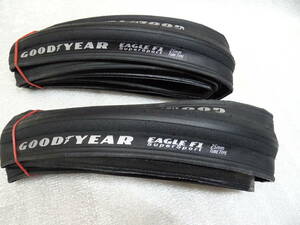  GOODYEAR EAGLE F1 SuperSport 25C クリンチャー タイヤ 黒 ２本セット