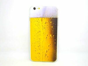 iPhone 6 Plus/6S Plus 携帯カバー 生ビール ソフトケース TPU