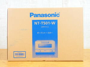 未使用！ Panasonic パナソニック オーブントースター NT-T501-W ホワイト 4枚焼きにも対応 2024年製 ＠120(4)