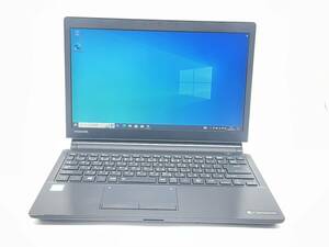 ジャンク／TOSHIBA DYNABOOK R73D／ IntelCorei5-6300U2.5GHZ／ 500Ｇ／ 4G ／13.3インチ／WIN10