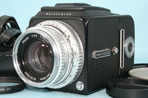 完動美品 Hasselblad 500C/M ブラック + Planar C 80mm f2.8 + A12 〓 ハッセルブラッド 中判フィルムカメラ