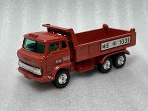 即決 トミカダンディ 日野 ダンプトラック ダンプカー 埼玉 DK-028 朱色 TOMY 日本製 ビンテージ 昭和レトロ 箱傷み多 希少 絶版