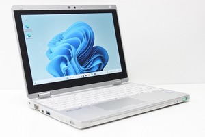 ノートパソコン Windows11 中古 2in1PC Panasonic レッツノート CF-RZ6 Windows10 第7世代 Core i5 SSD256GB メモリ8GB 軽量745g