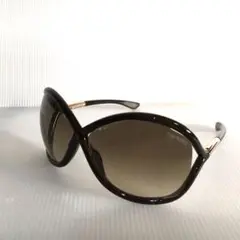 トムフォード　TOM FORD ビッグサングラス　ブラウン　箱付き