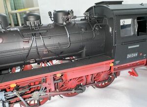 A14。美品。メルクリン, 1番(G)ゲージ。 BR 24 DB 蒸気機関車 (ウェザード Ver.)。marklin, 55248。mfx, DCC。送料無料.