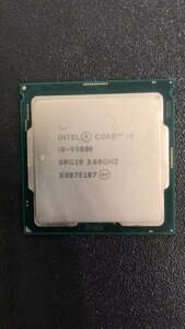 CPU インテル Intel Core I9-9900K プロセッサー 中古 動作未確認 ジャンク品 -A454