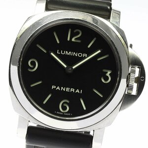 パネライ PANERAI PAM00112 ルミノールベース 手巻き メンズ _790484