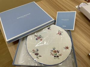 O1円～！WEDGWOOD ウェッジウッド PLATE プレート 皿 食器 洋食器 TAFFETA FLOWERS タフェッタ フラワー 　20ｃｍ